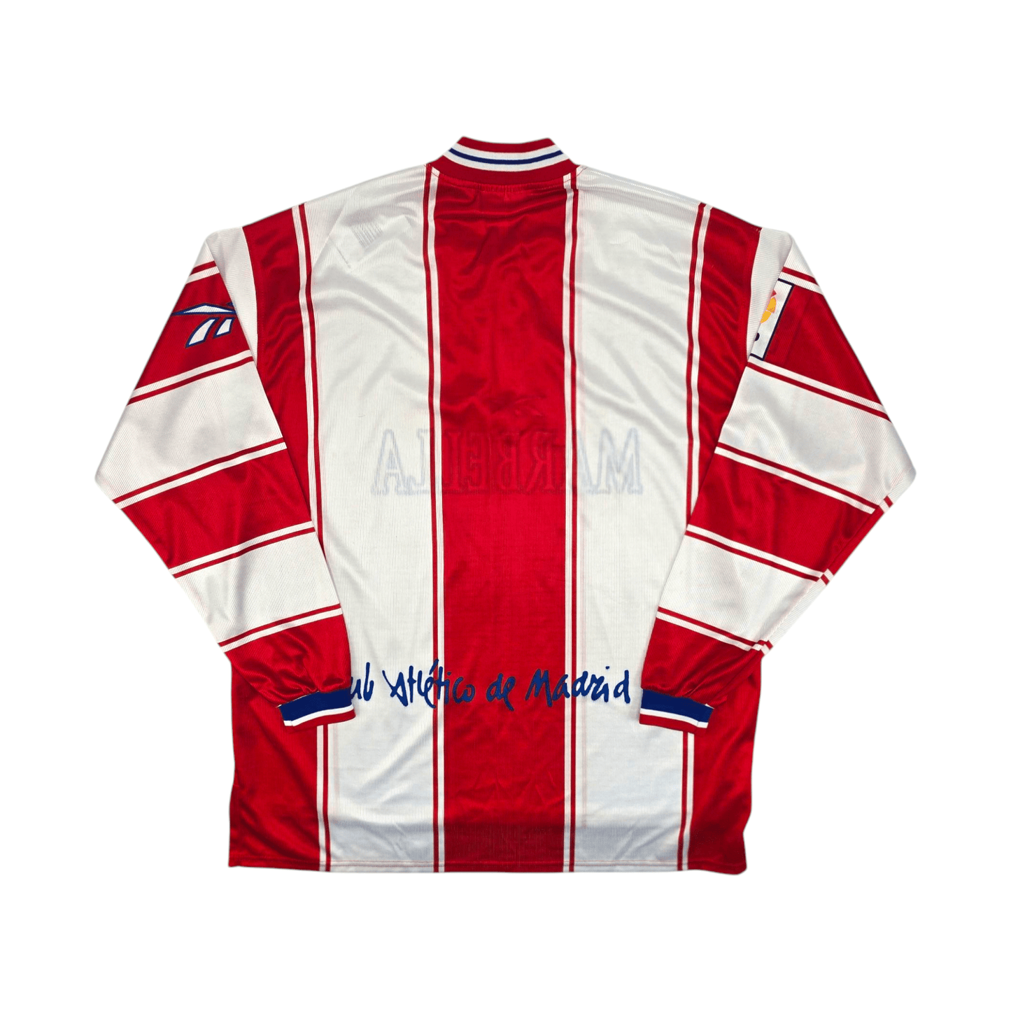 1999/00 Atletico Madrid Home Football Shirt (2XL) Reebok