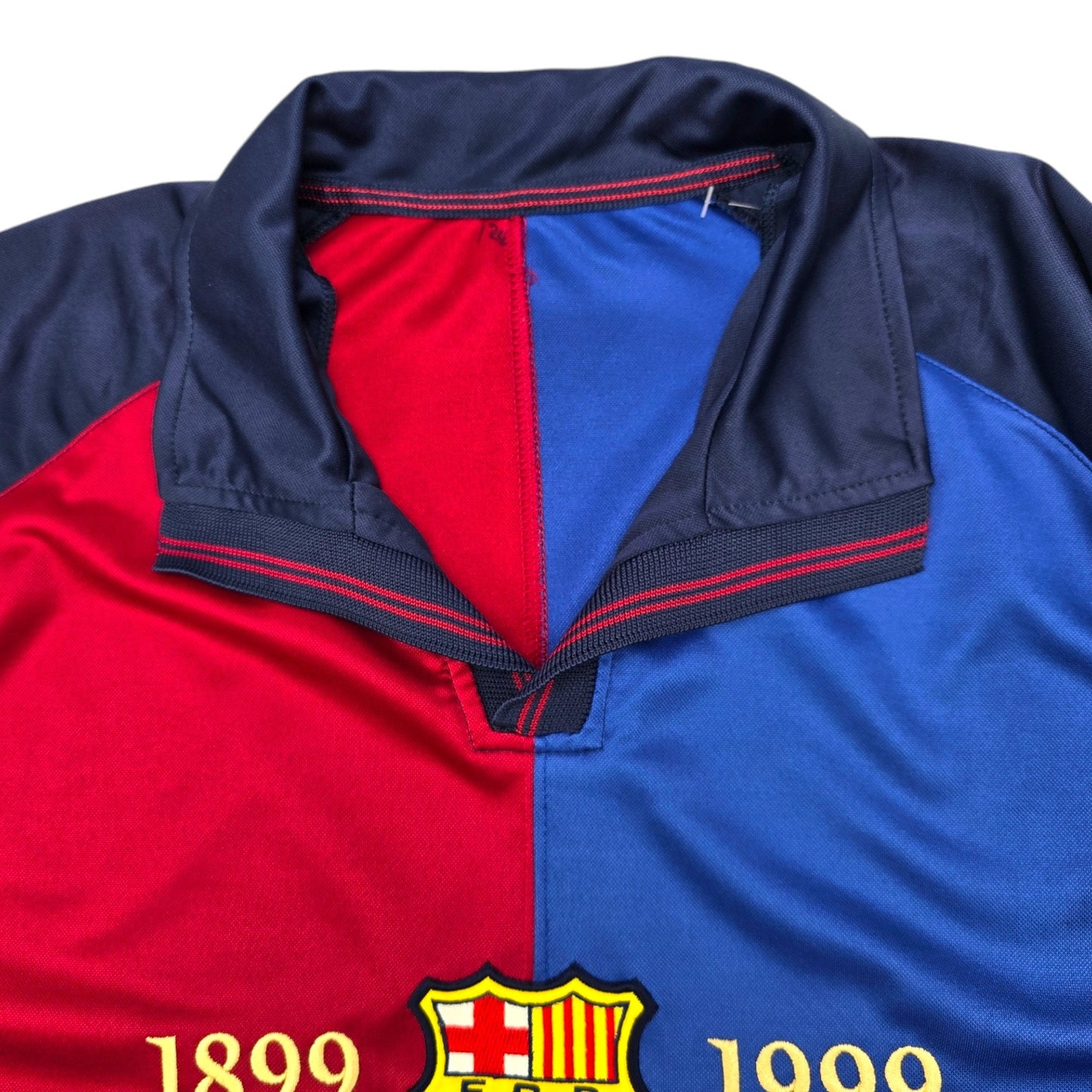1999/00 Barcelona Home Football Shirt (L) Nike (Centenary) Player Version