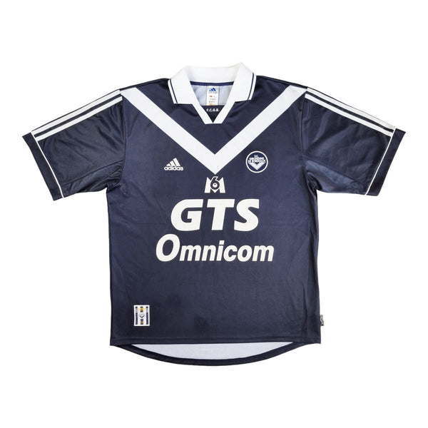 1999/00 Bordeaux Home Football Shirt (L) Adidas