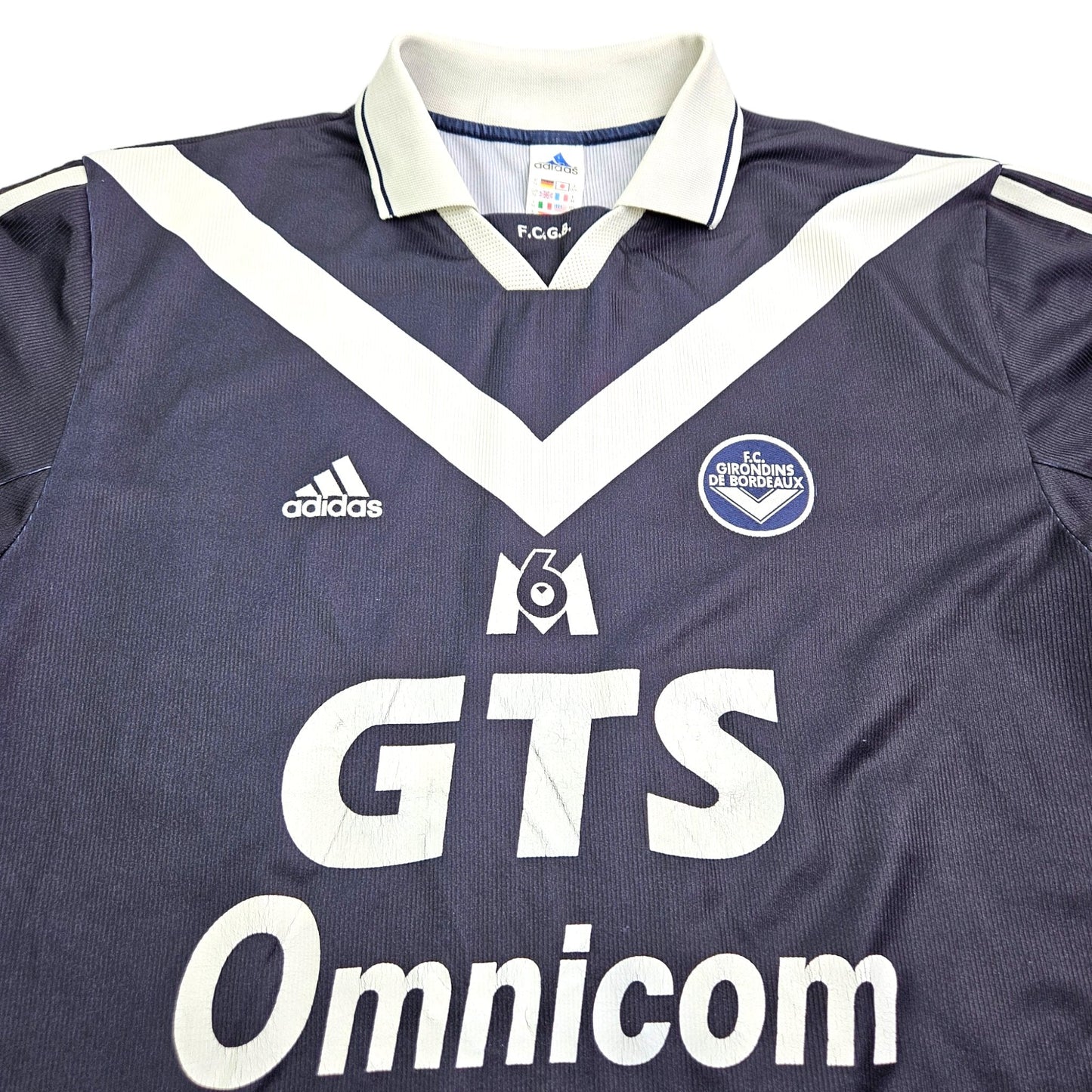1999/00 Bordeaux Home Football Shirt (XL) Adidas