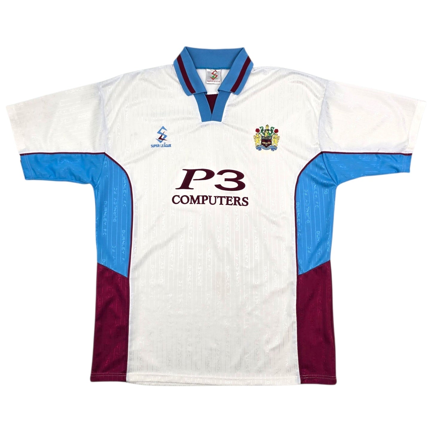 1999/00 Burnley Away Football Shirt (L) Super League