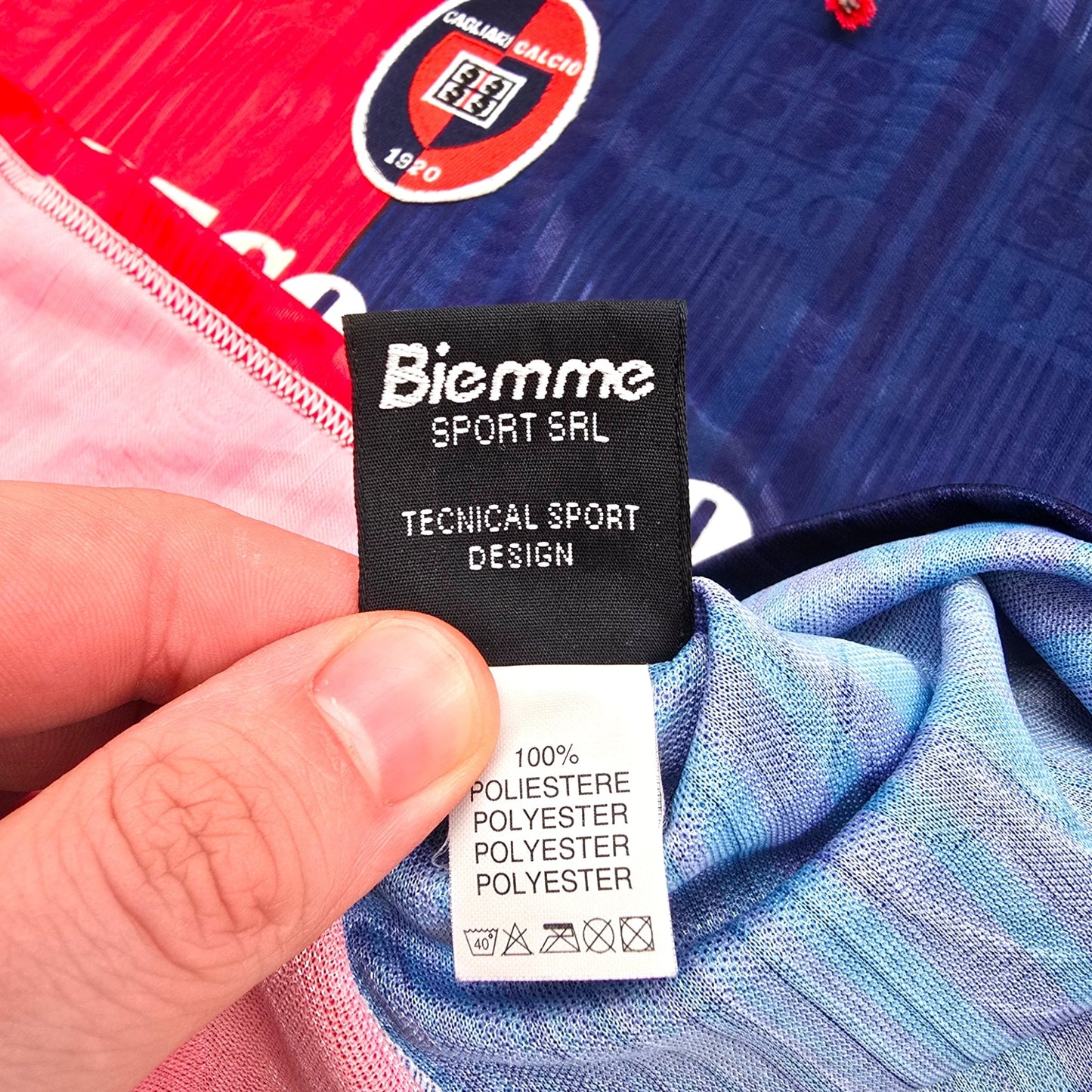 1999/00 Cagliari Home Football Shirt (XL) Biemme