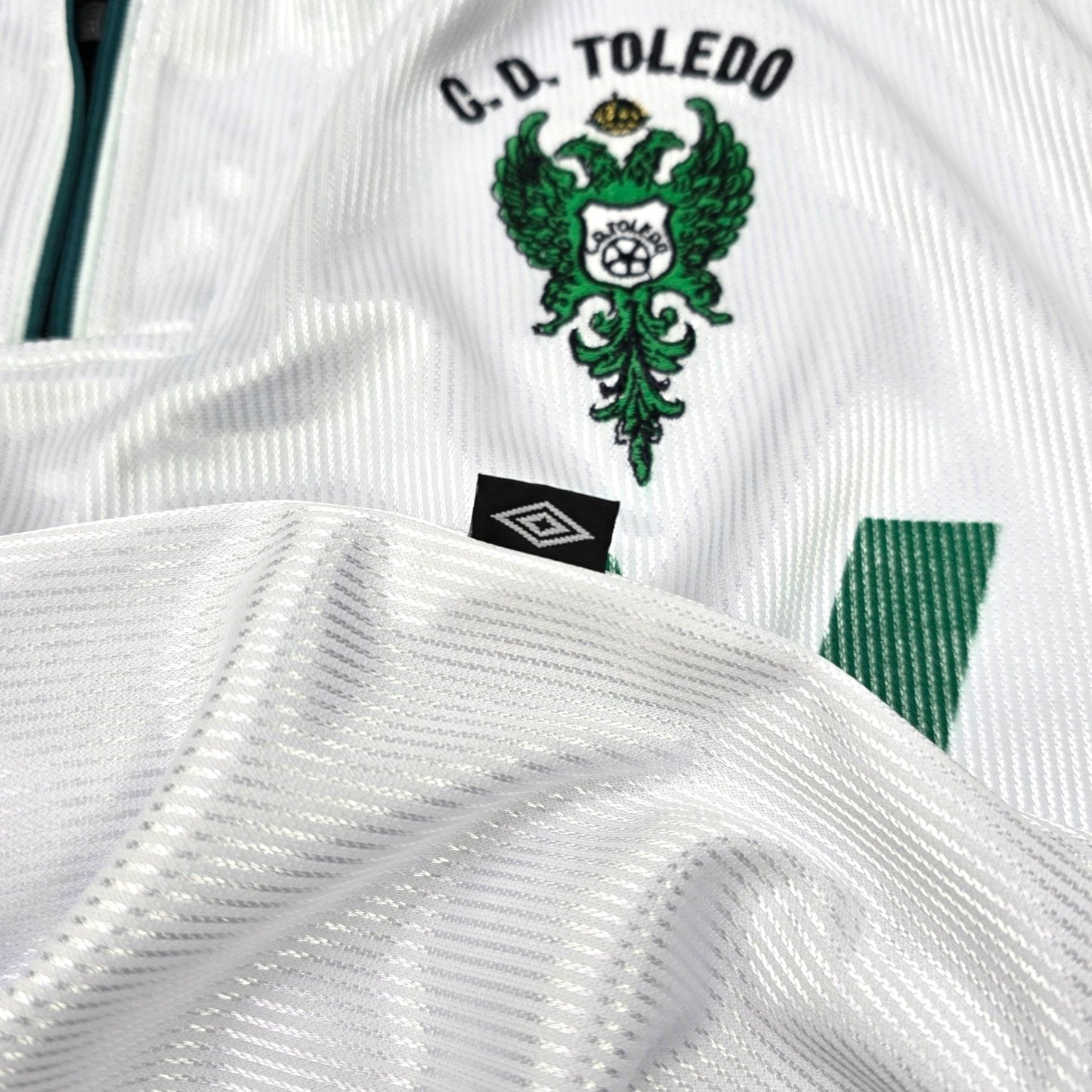 1999/00 CD Toledo Away Football Shirt (XL) Umbro #12 (Match Issue)