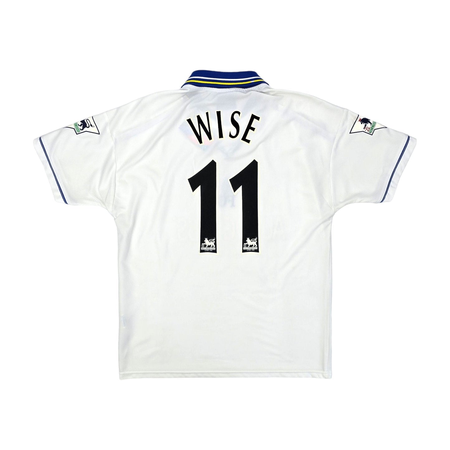 1999/00 Chelsea Away Football Shirt (L) #11 Wise