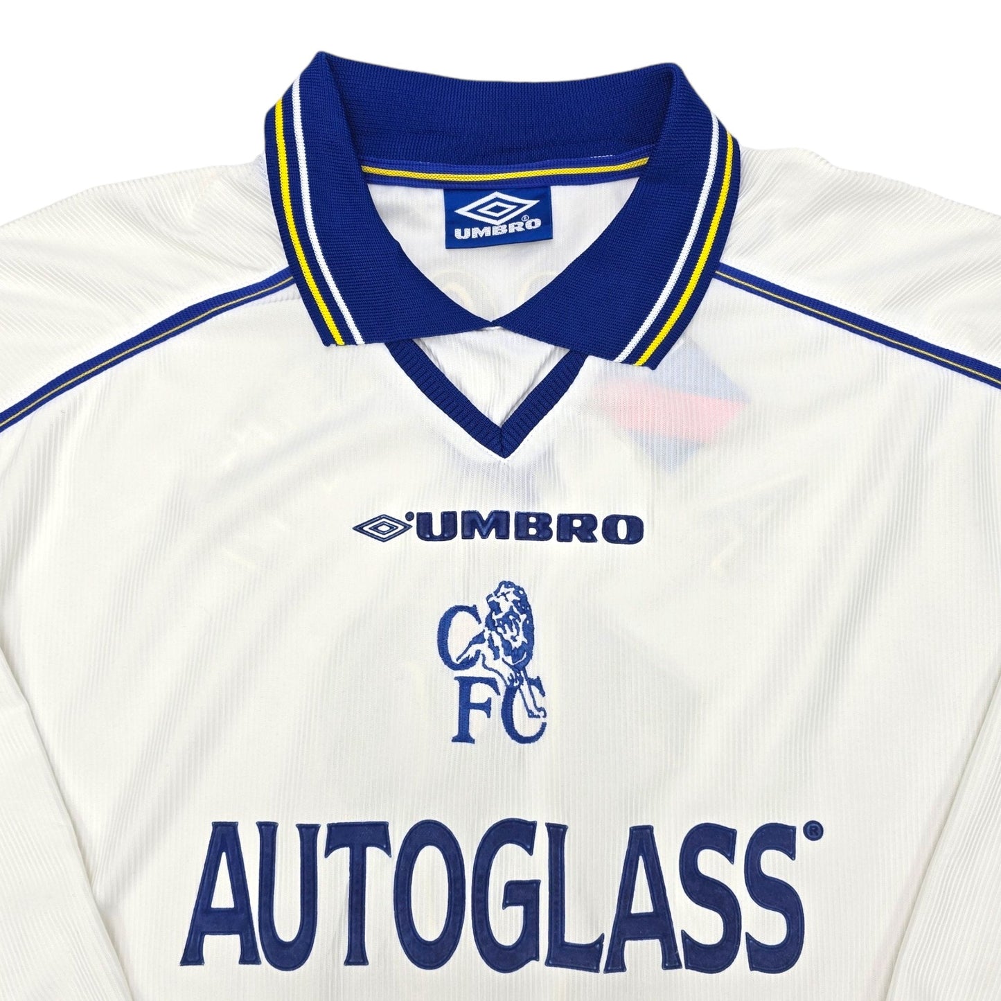 1999/00 Chelsea Away Football Shirt (L) Umbro #18 Ambrosetti