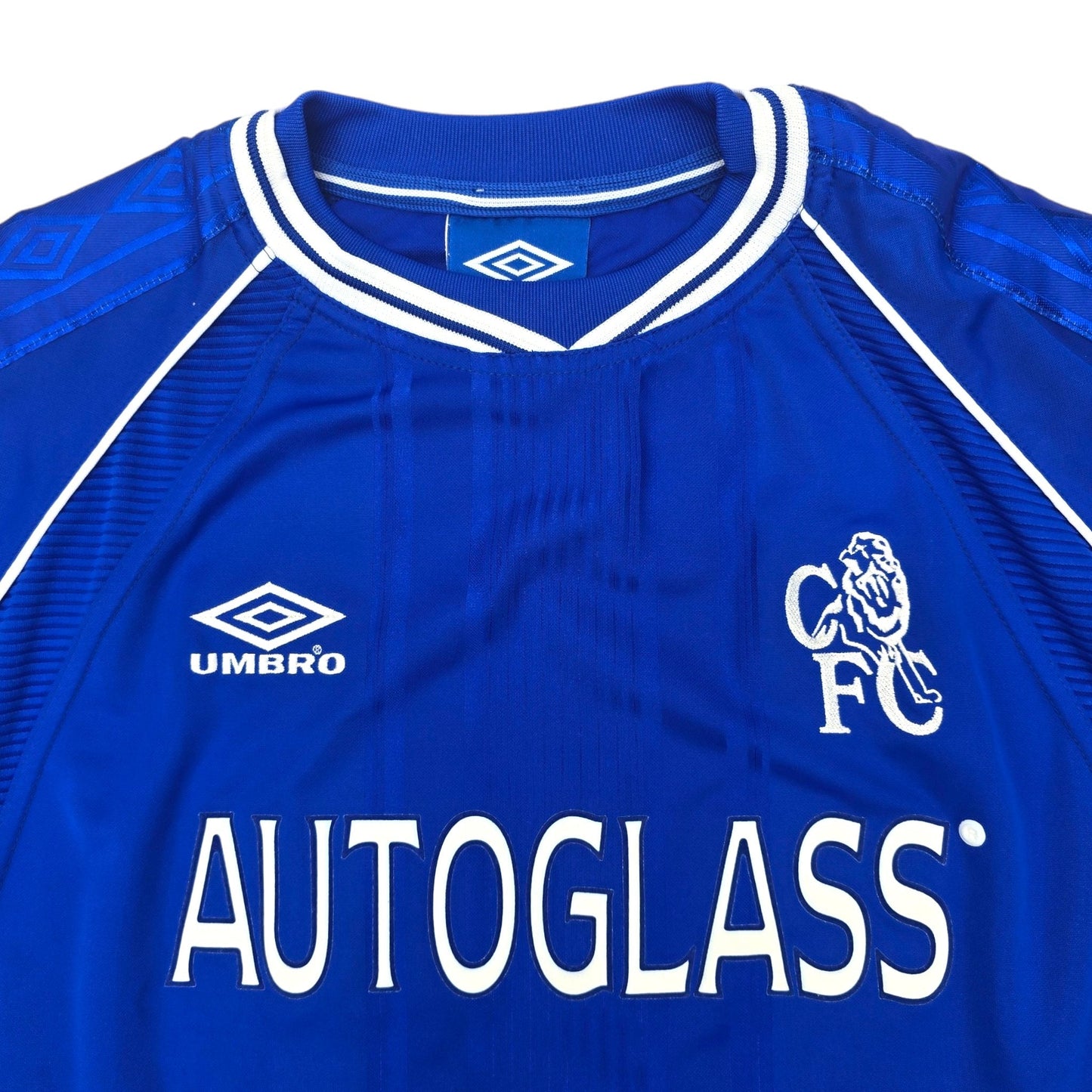 1999/00 Chelsea Home Football Shirt (2XL) #25 Zola