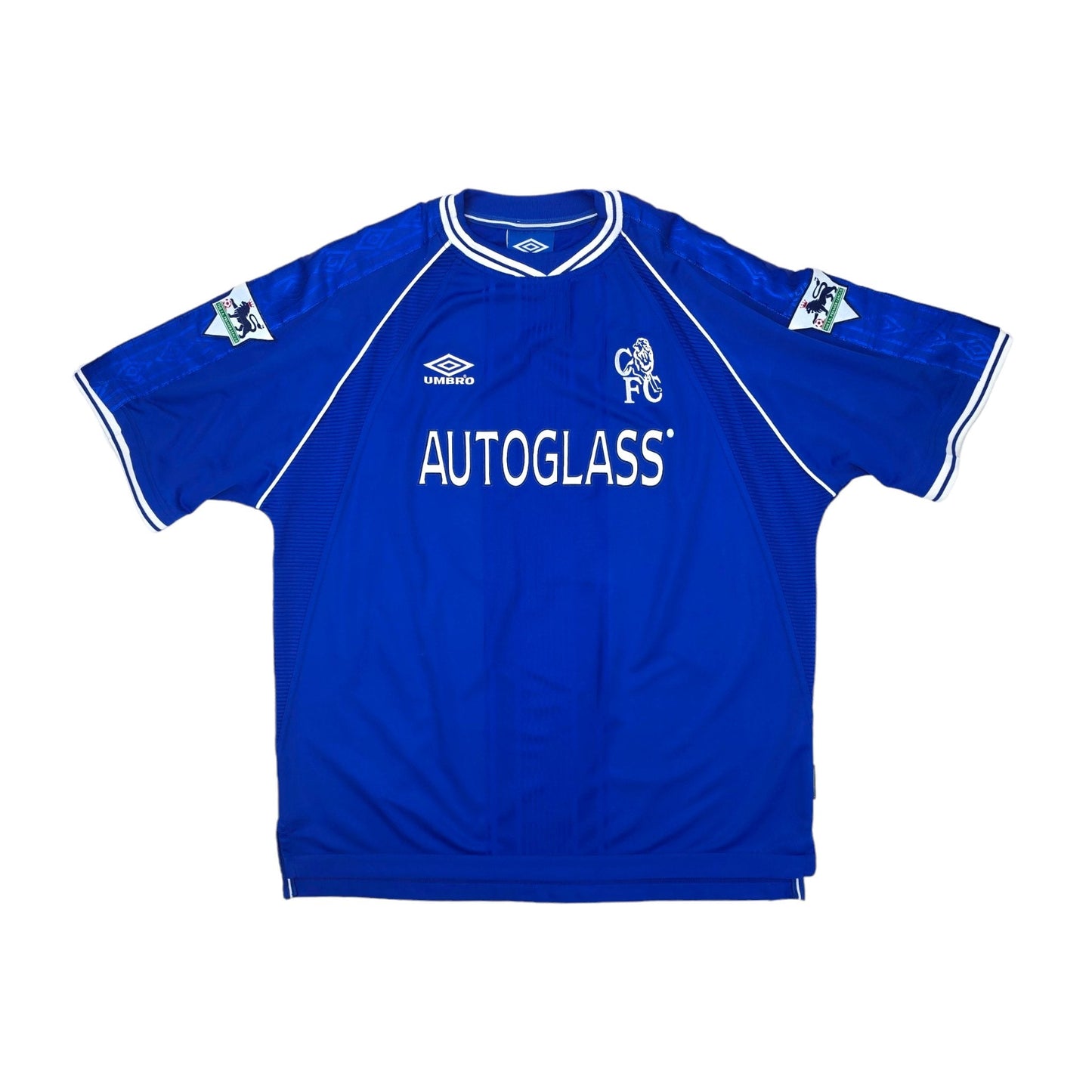 1999/00 Chelsea Home Football Shirt (2XL) #25 Zola