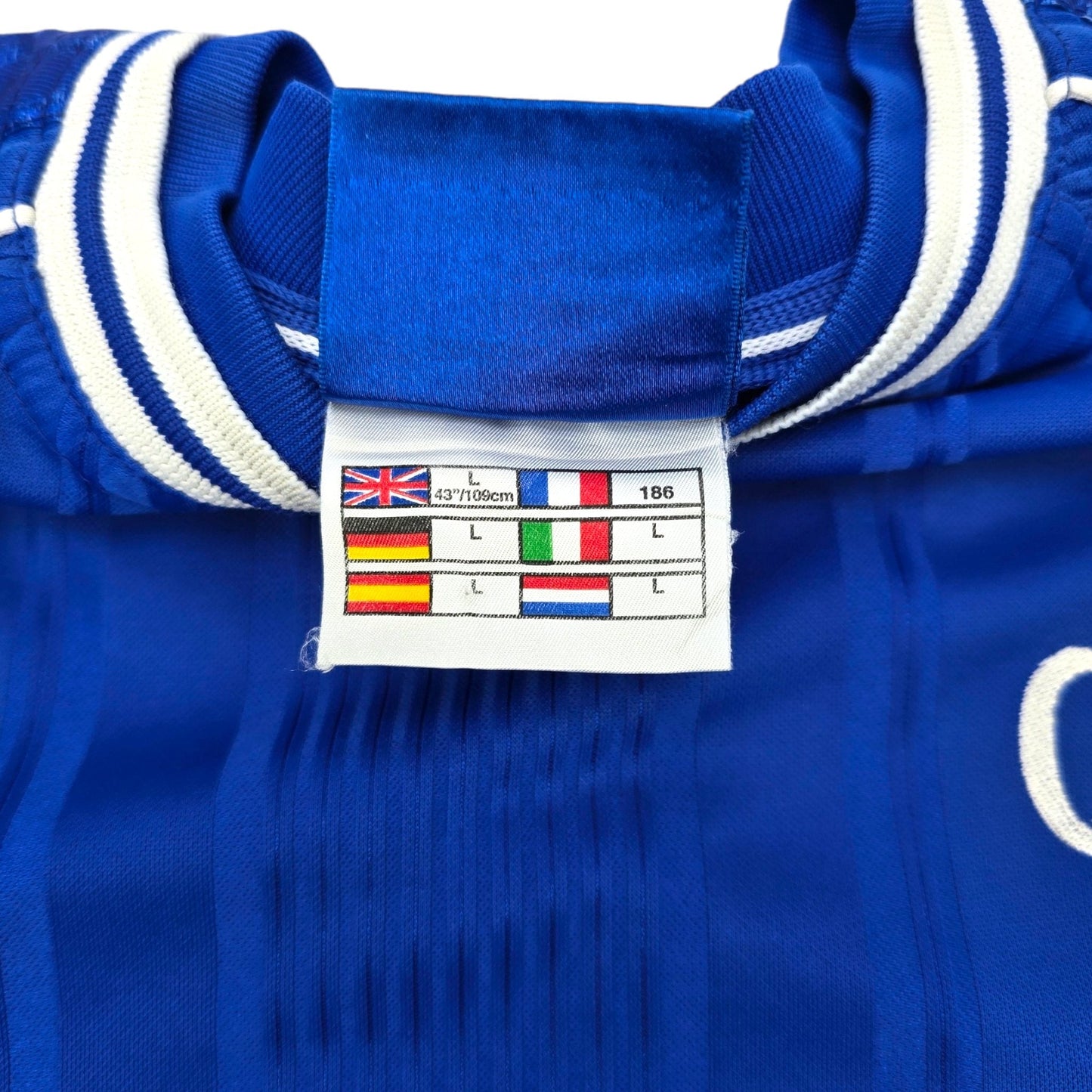 1999/00 Chelsea Home Football Shirt (L) #6 Desailly