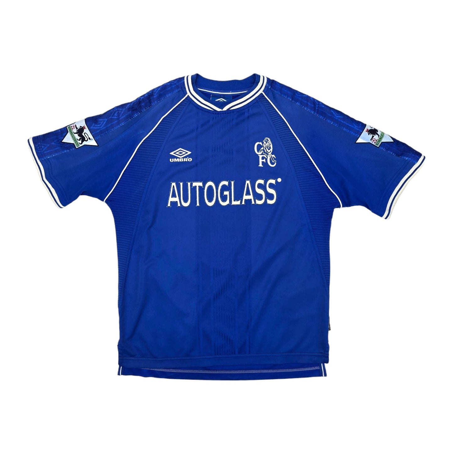 1999/00 Chelsea Home Football Shirt (L) #6 Desailly