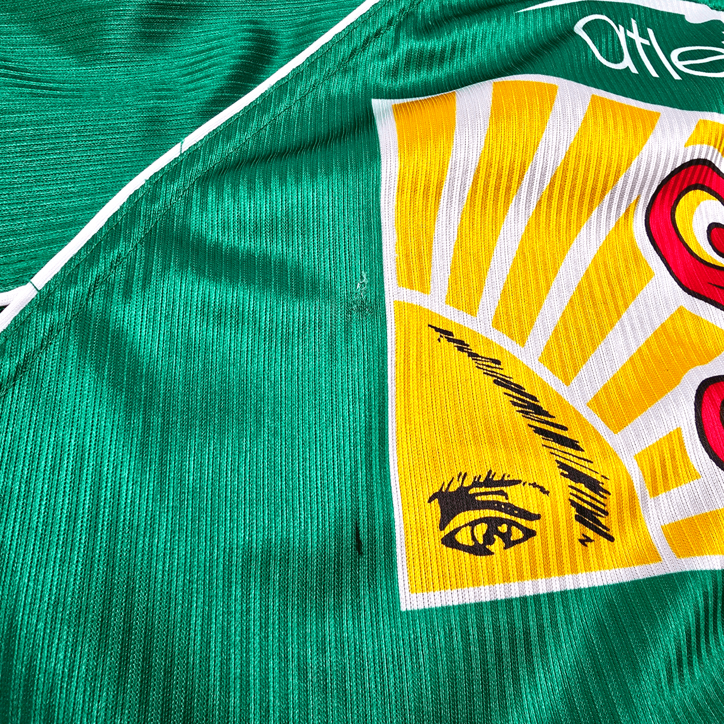 1999/00 Club Leon Home Football Shirt (XL) Atletica