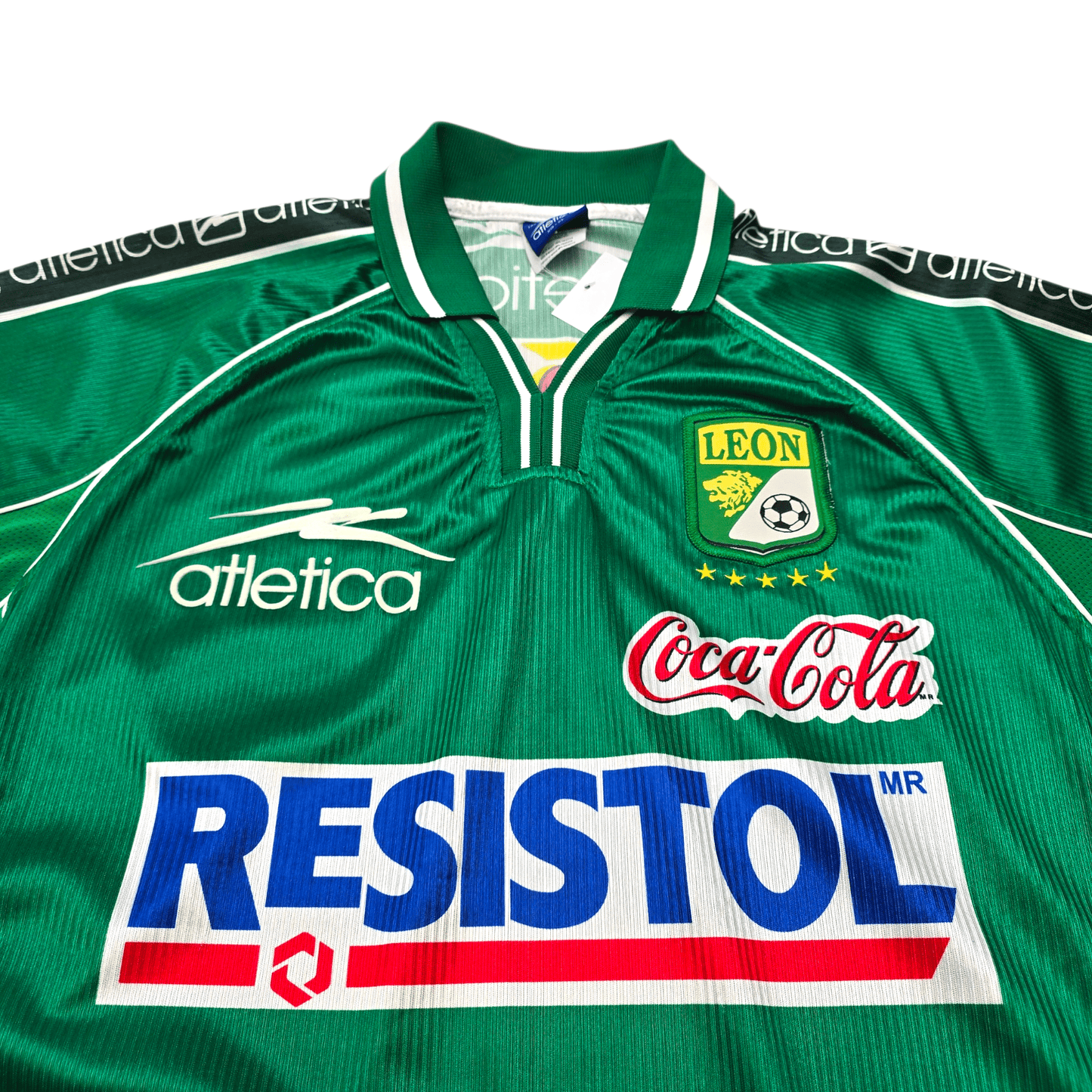 1999/00 Club Leon Home Football Shirt (XL) Atletica