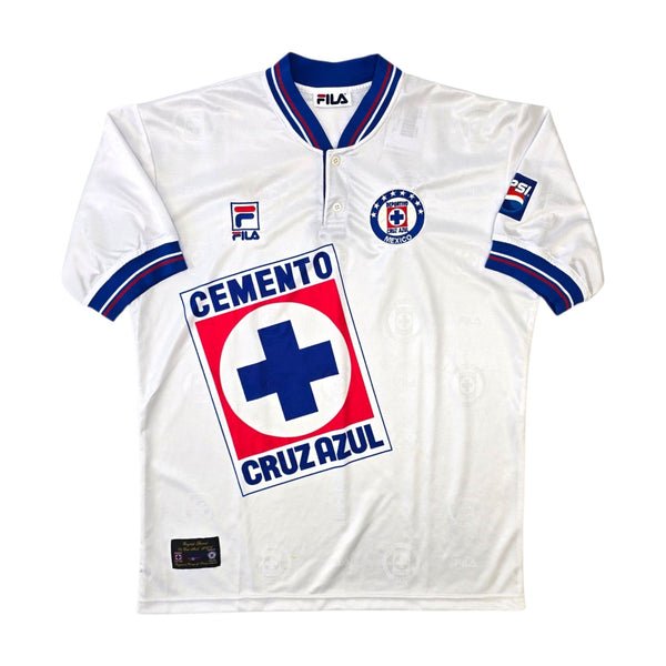 1999/00 Cruz Azul Away Football Shirt (L) FILA