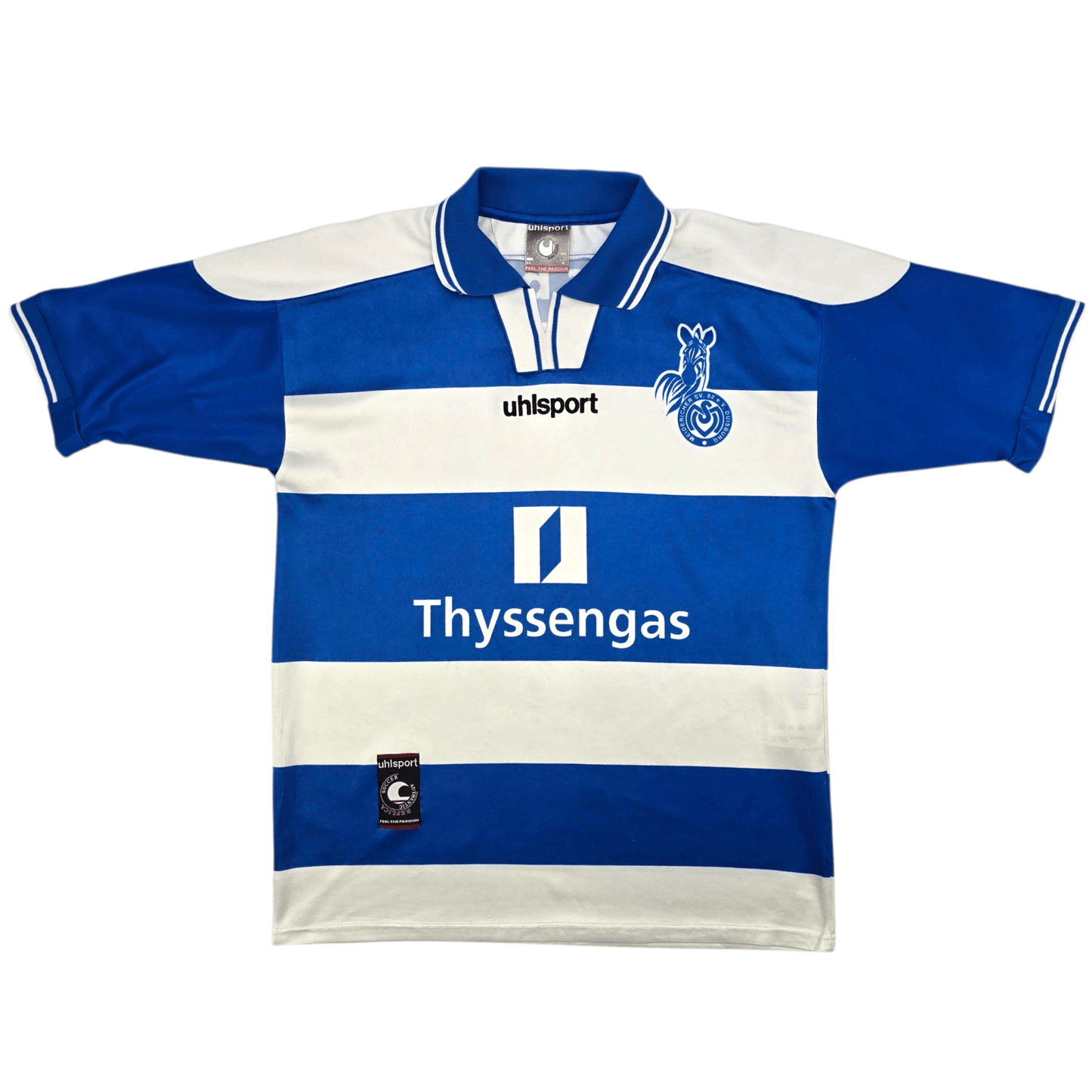 1999/00 Duisburg Home Football Shirt (M) Uhlsport