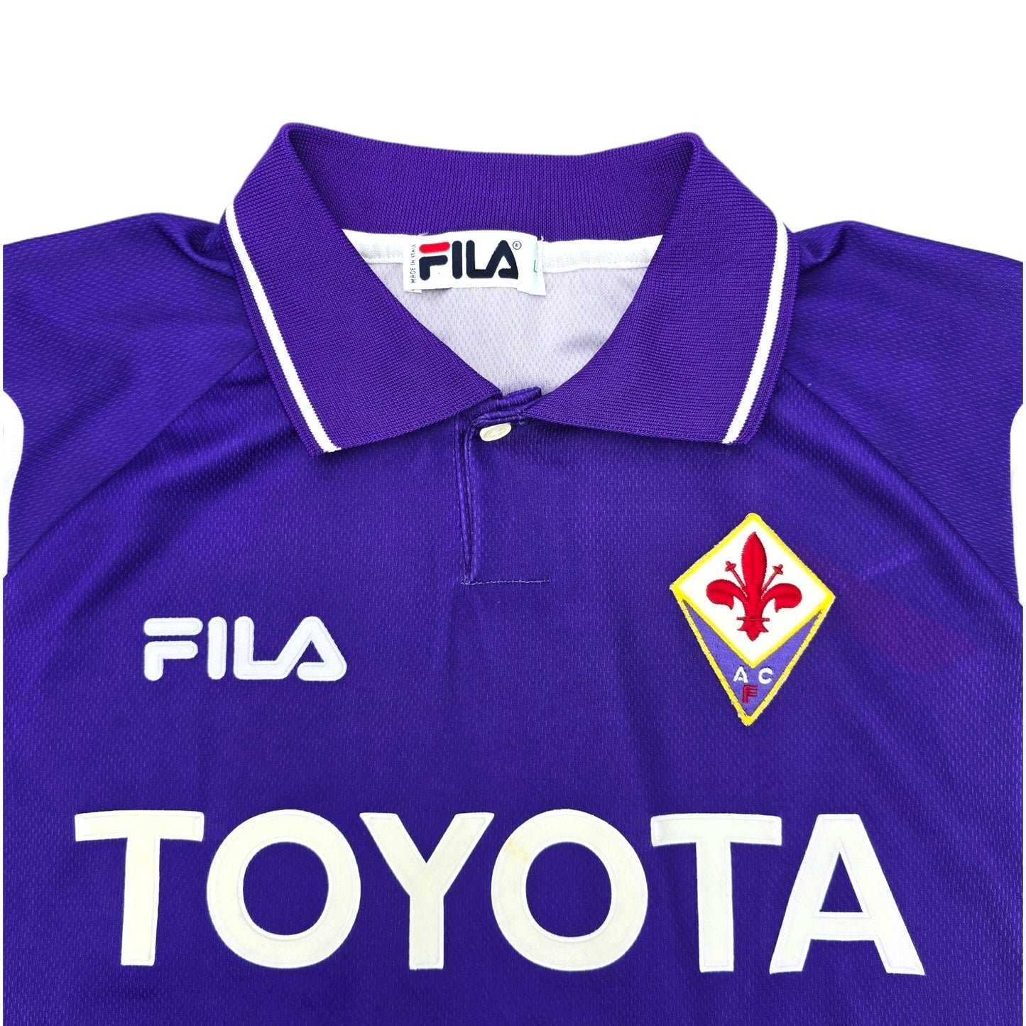 1999/00 Fiorentina Home Football Shirt (L) Fila