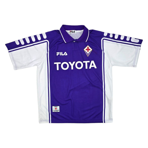 1999/00 Fiorentina Home Football Shirt (L) Fila