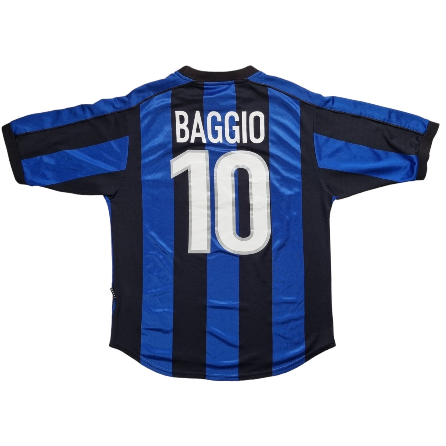 1999/00 Inter Milan Home Football Shirt (M) Nike #10 Baggio
