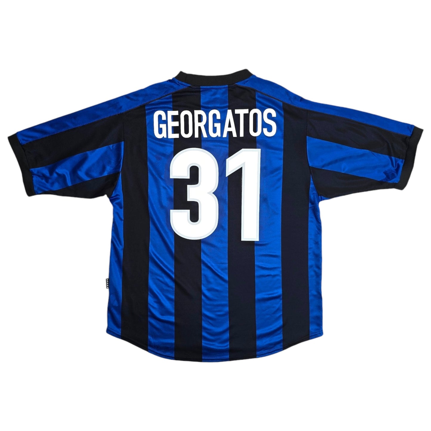 1999/00 Inter Milan Home Football Shirt (XL) Nike #31 Georgatos