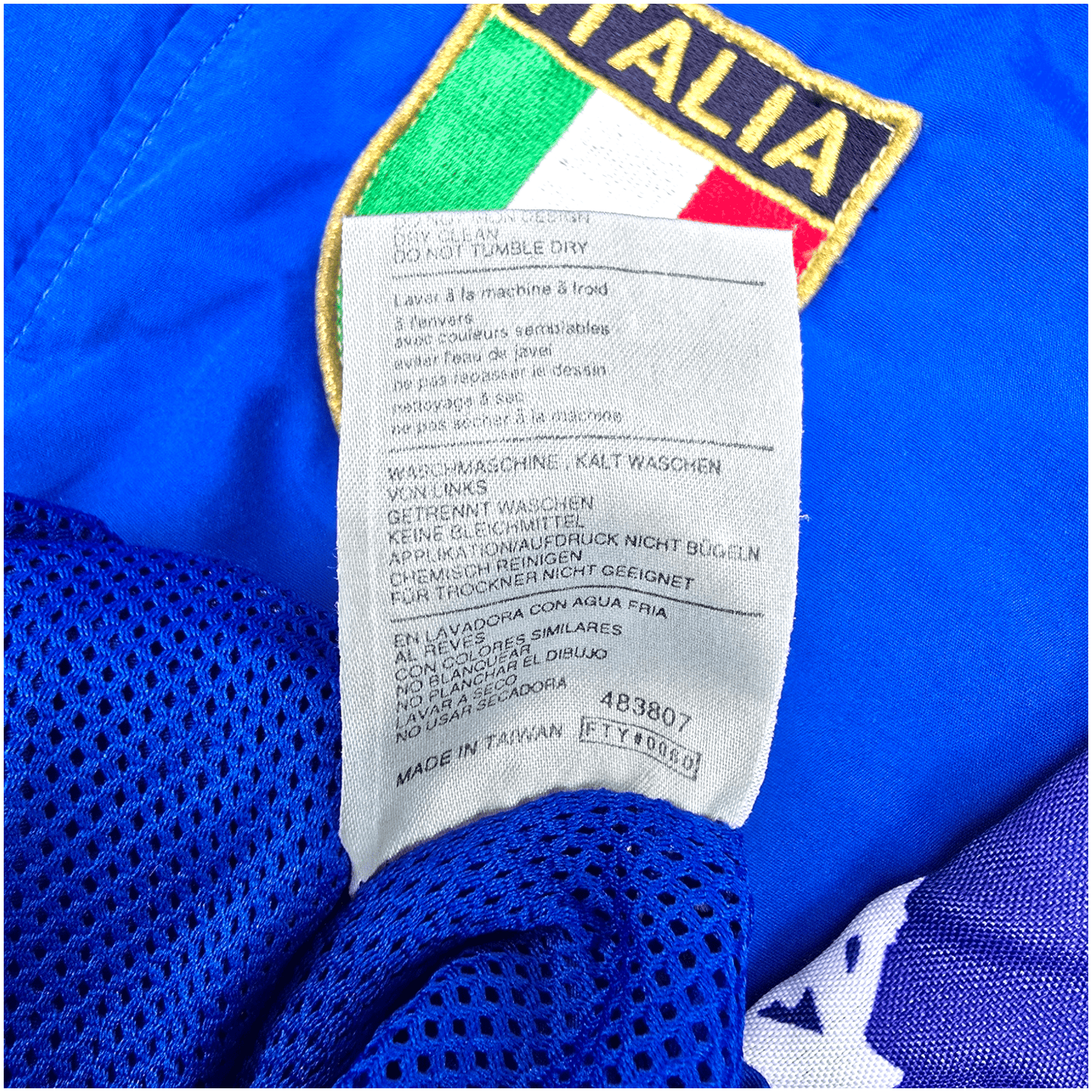 1999/00 Italy Jacket (XL) Kappa