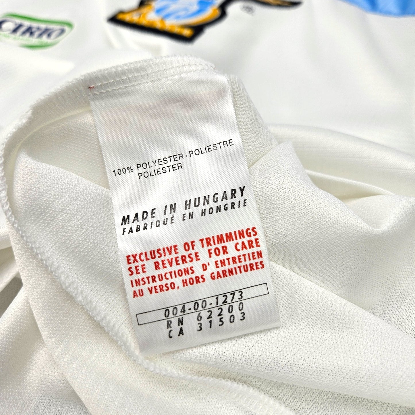 1999/00 Lazio Centenary Home Football Shirt (L) Puma #9 Salas