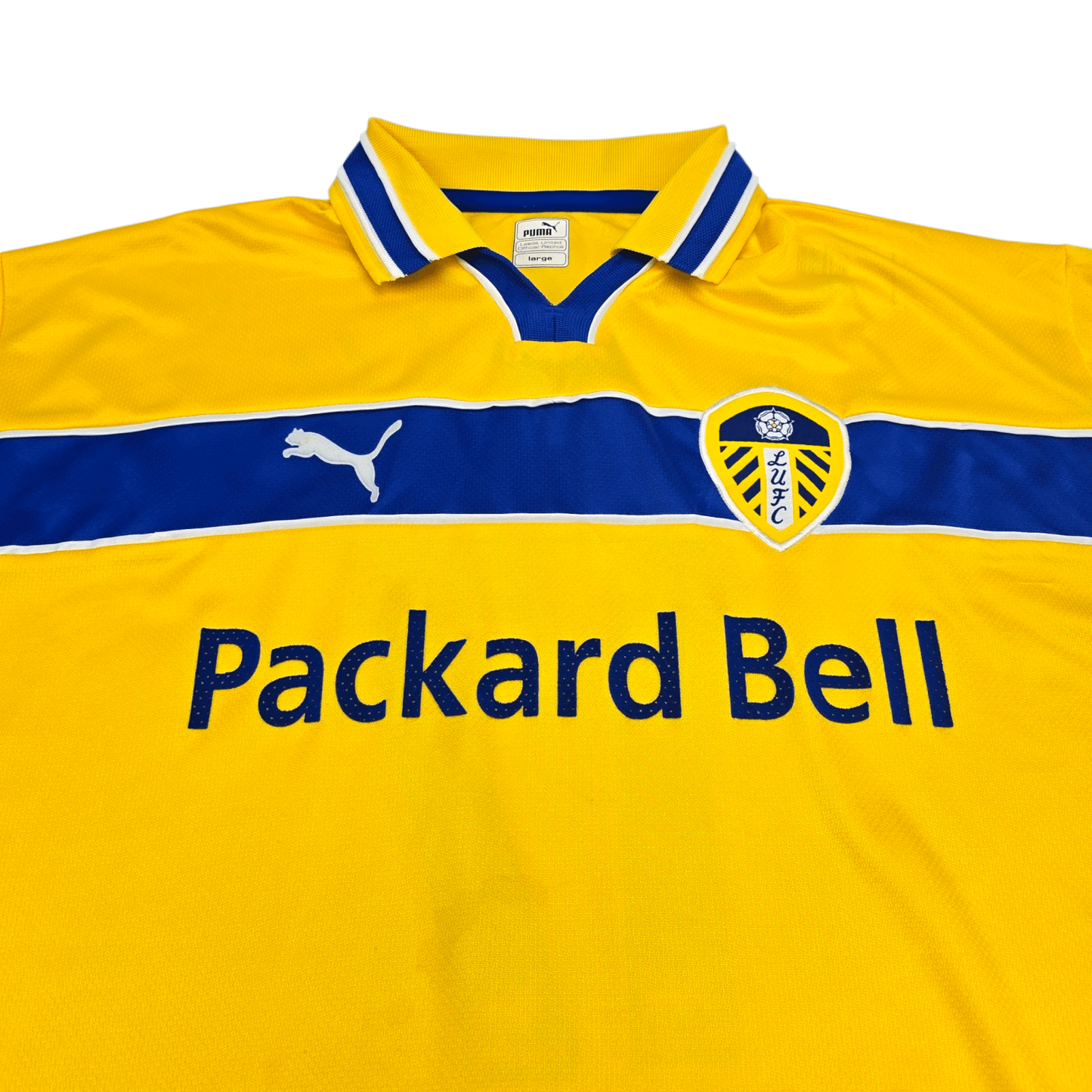 1999/00 Leeds United Third Football Shirt (L) Puma #17 Smith