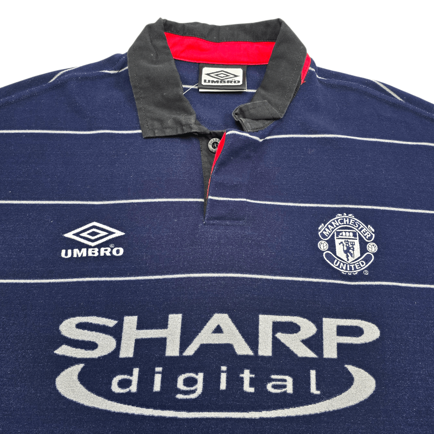 1999/00 Manchester United Away Football Shirt (L) Umbro