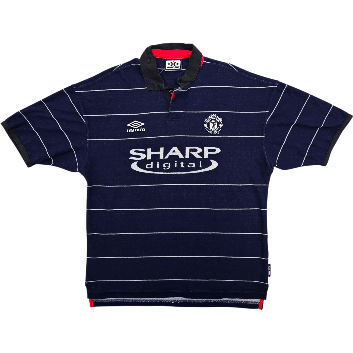 1999/00 Manchester United Away Football Shirt (L) Umbro