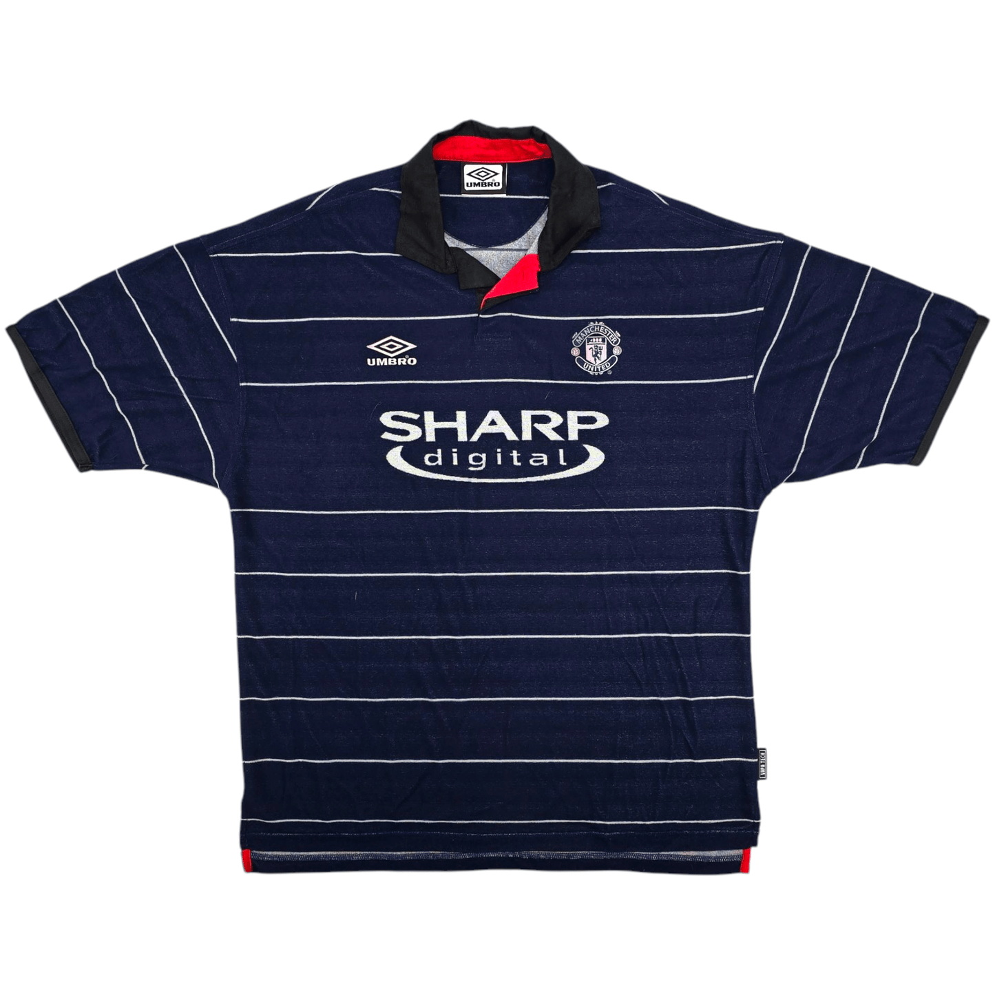1999/00 Manchester United Away Football Shirt (XL) Umbro
