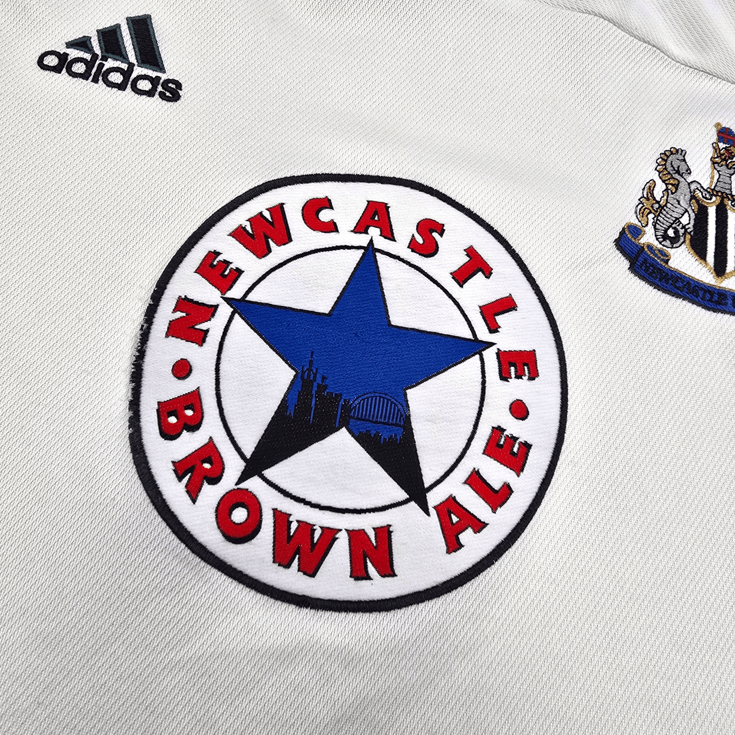 1999/00 Newcastle United Away Football Shirt (L) Adidas