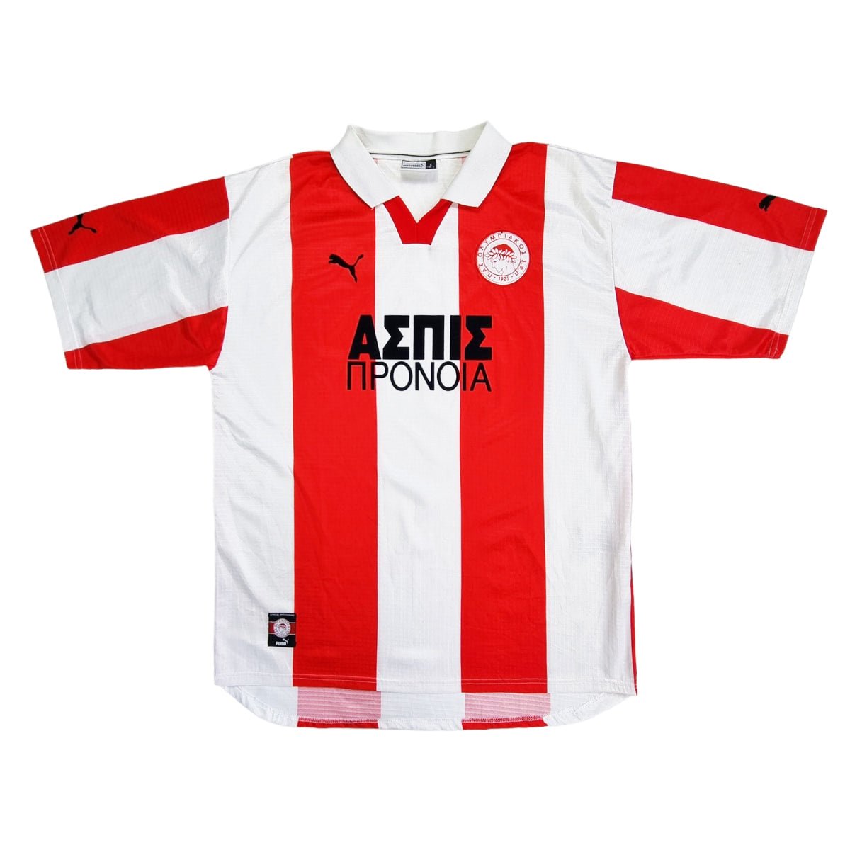 1999/00 Olympiakos Home Football Shirt (L) Puma