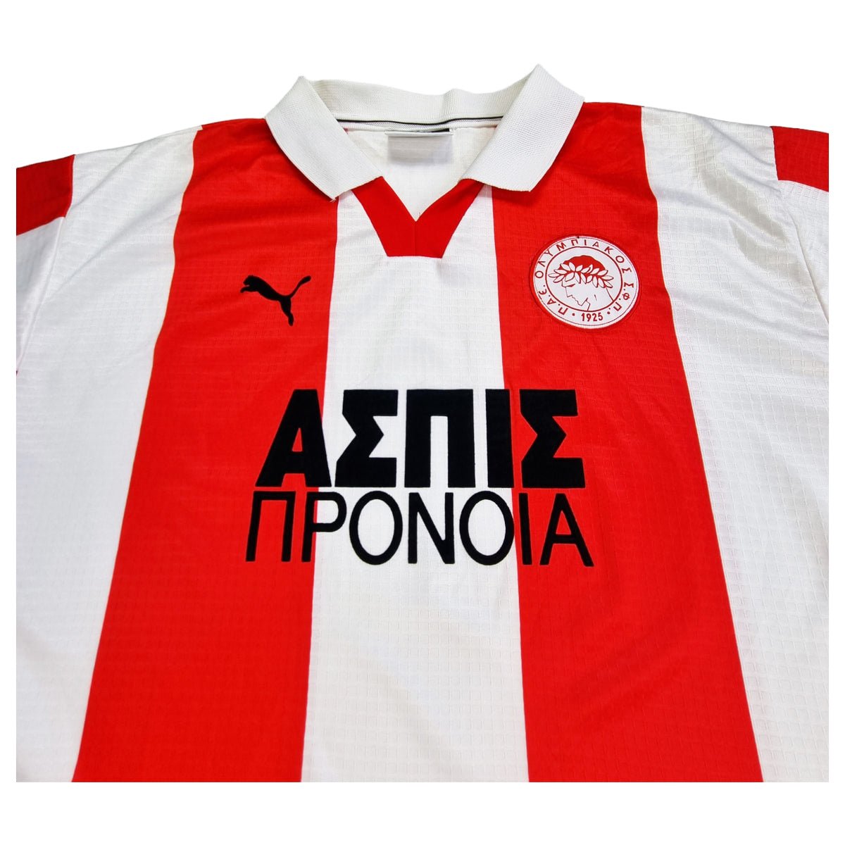 1999/00 Olympiakos Home Football Shirt (L) Puma