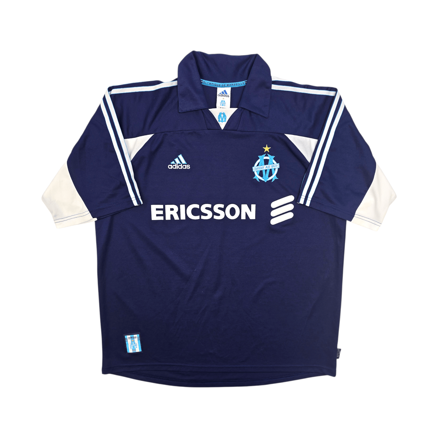 1999/00 Olympique Marseille Away Football Shirt (XL) Adidas