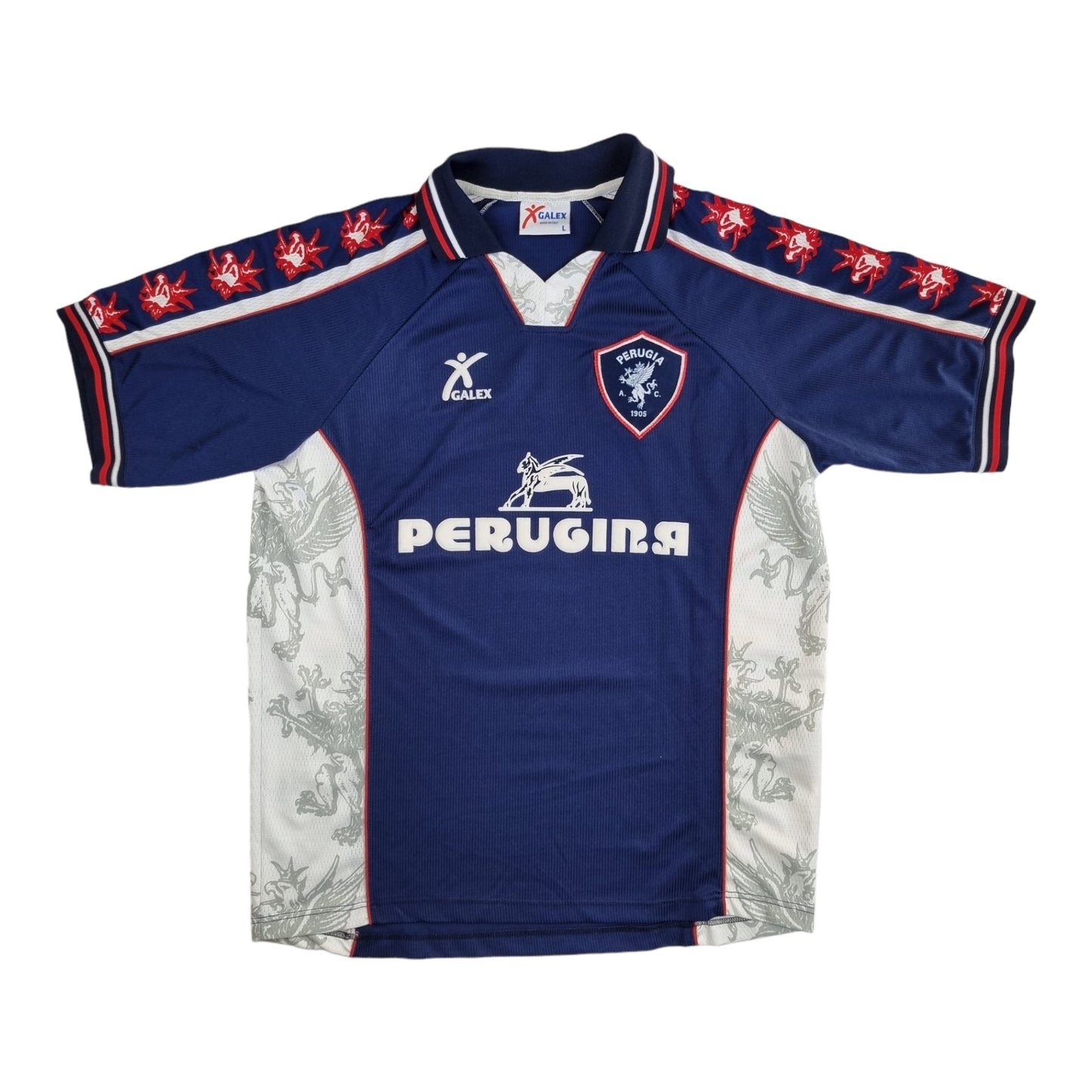 1999/00 Perugia Third Football Shirt (L) Galex #7 Nakata