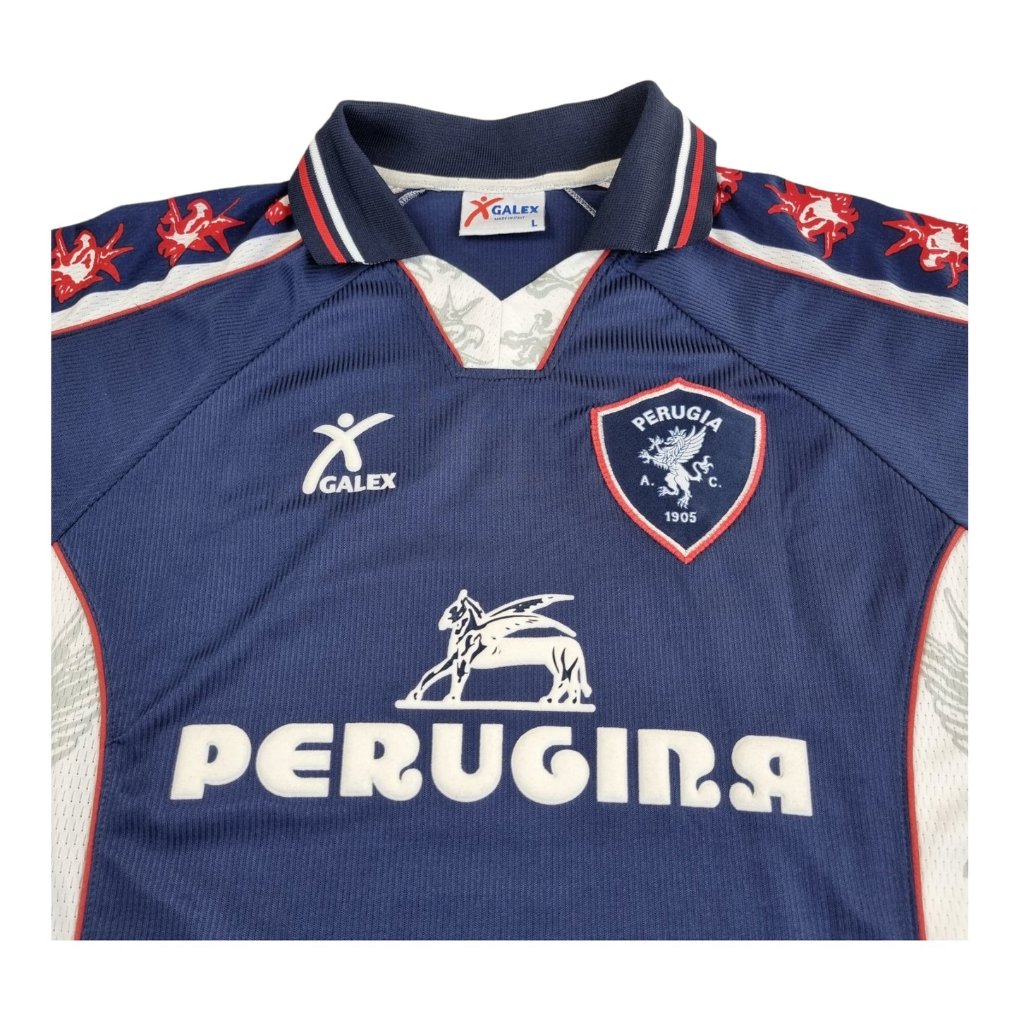1999/00 Perugia Third Football Shirt (L) Galex #7 Nakata