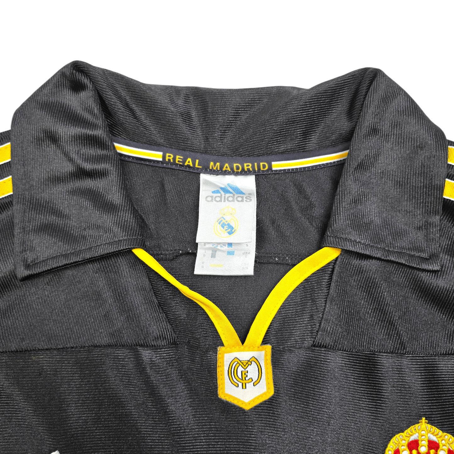 1999/00 Real Madrid Away Football Shirt (S) Adidas