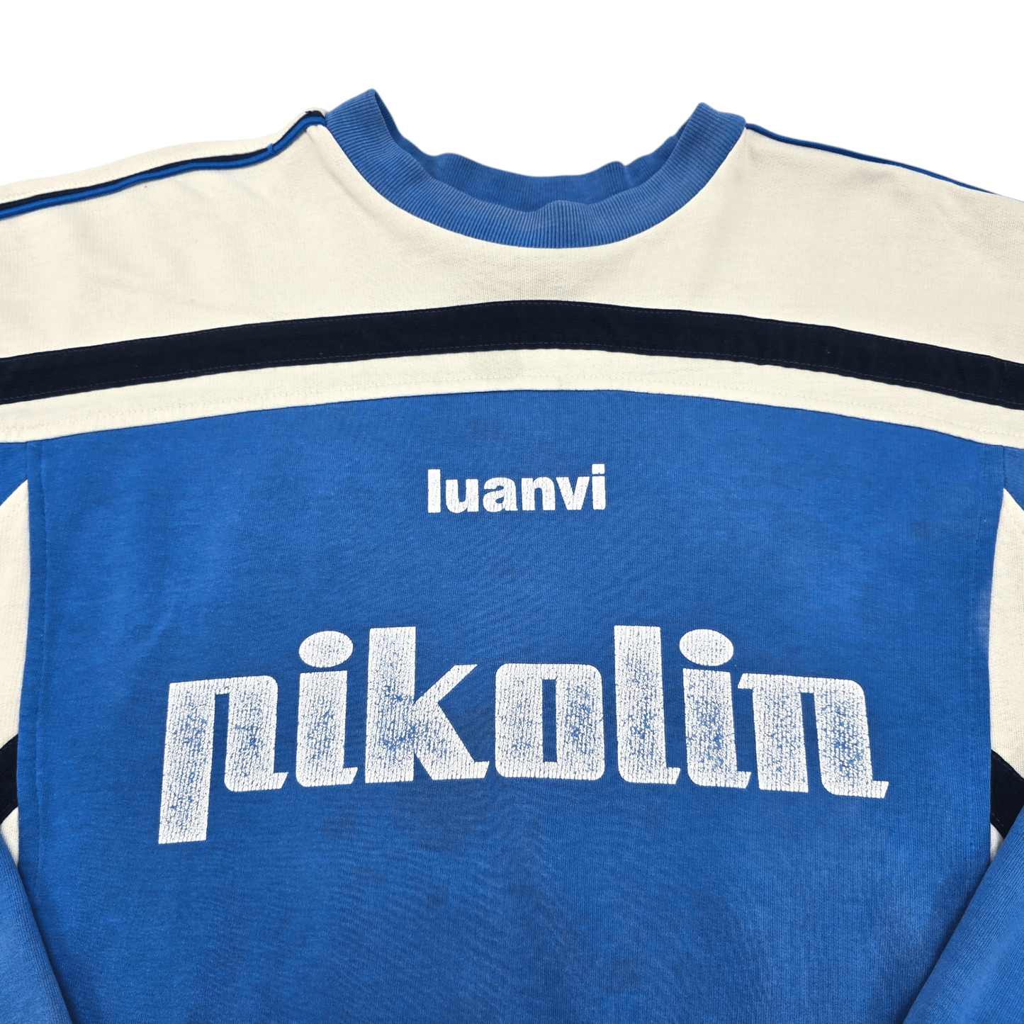 1999/00 Real Zaragoza Training Sweater (XL) Luanvi