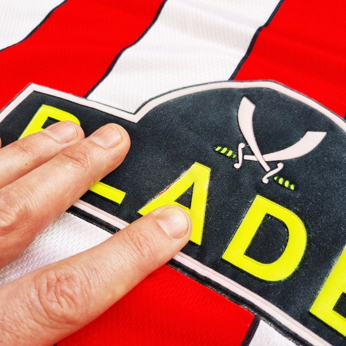 1999/00 Sheffield United Home Football Shirt (L) Le Coq Sportif