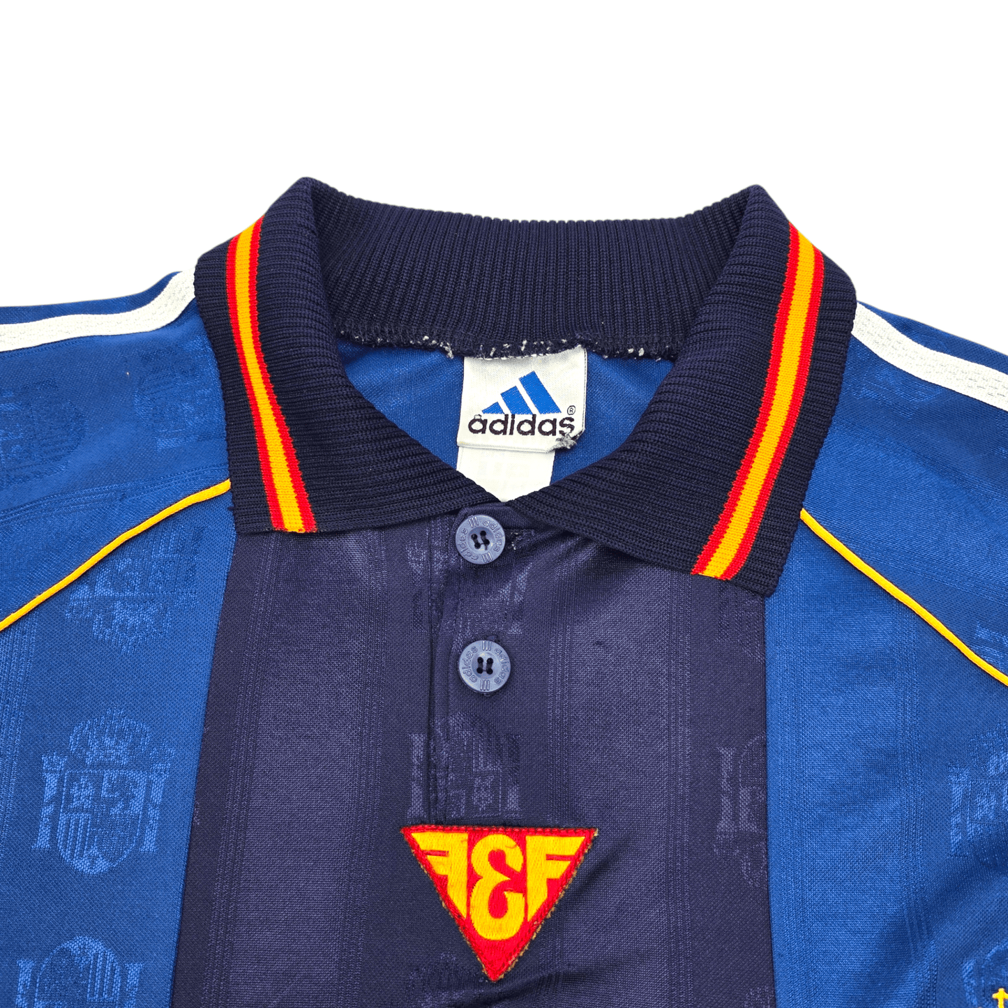 1999/00 Spain Away Football Shirt (L) Adidas