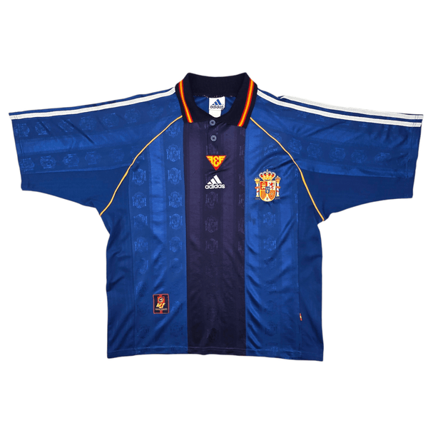 1999/00 Spain Away Football Shirt (L) Adidas