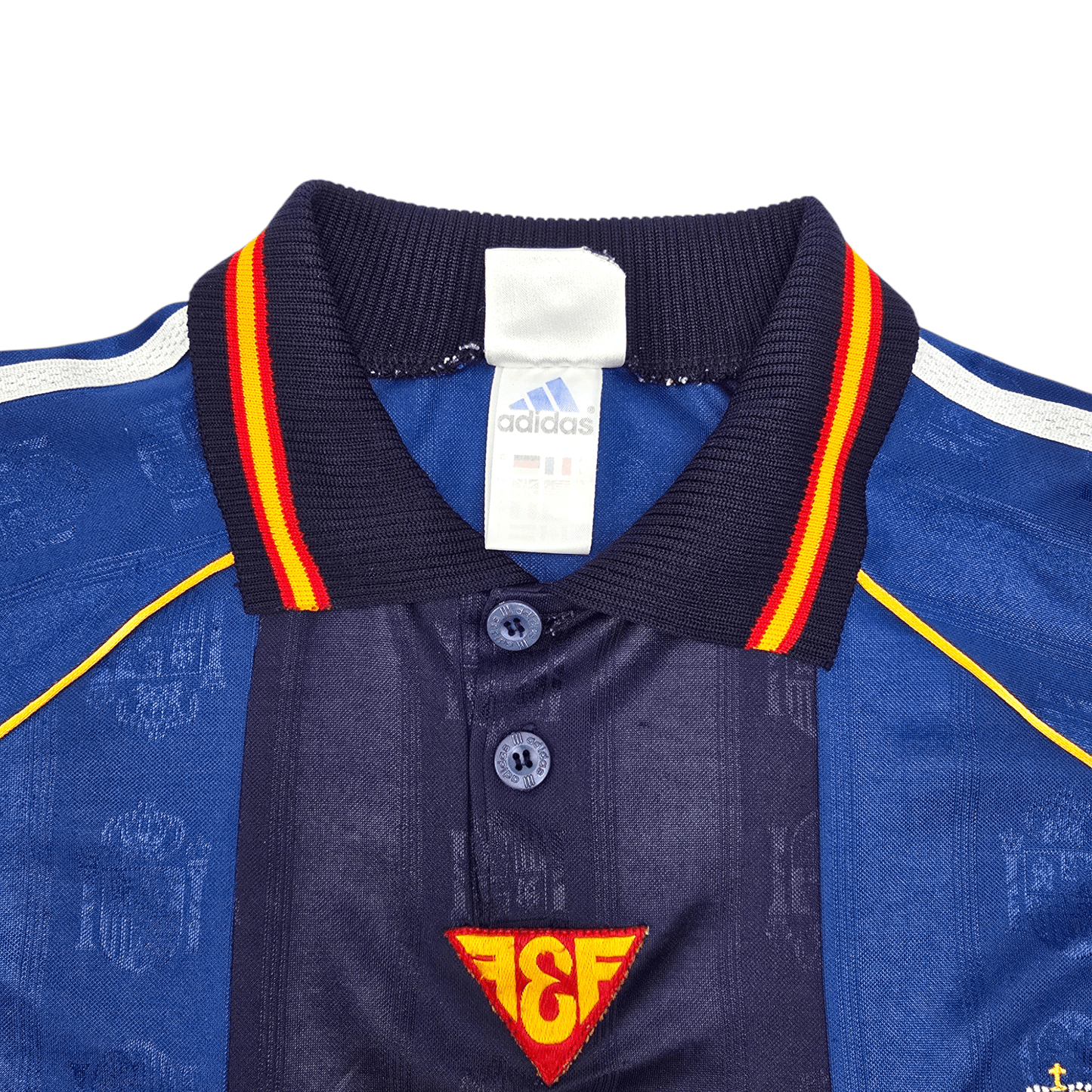 1999/00 Spain Away Football Shirt (L) Adidas