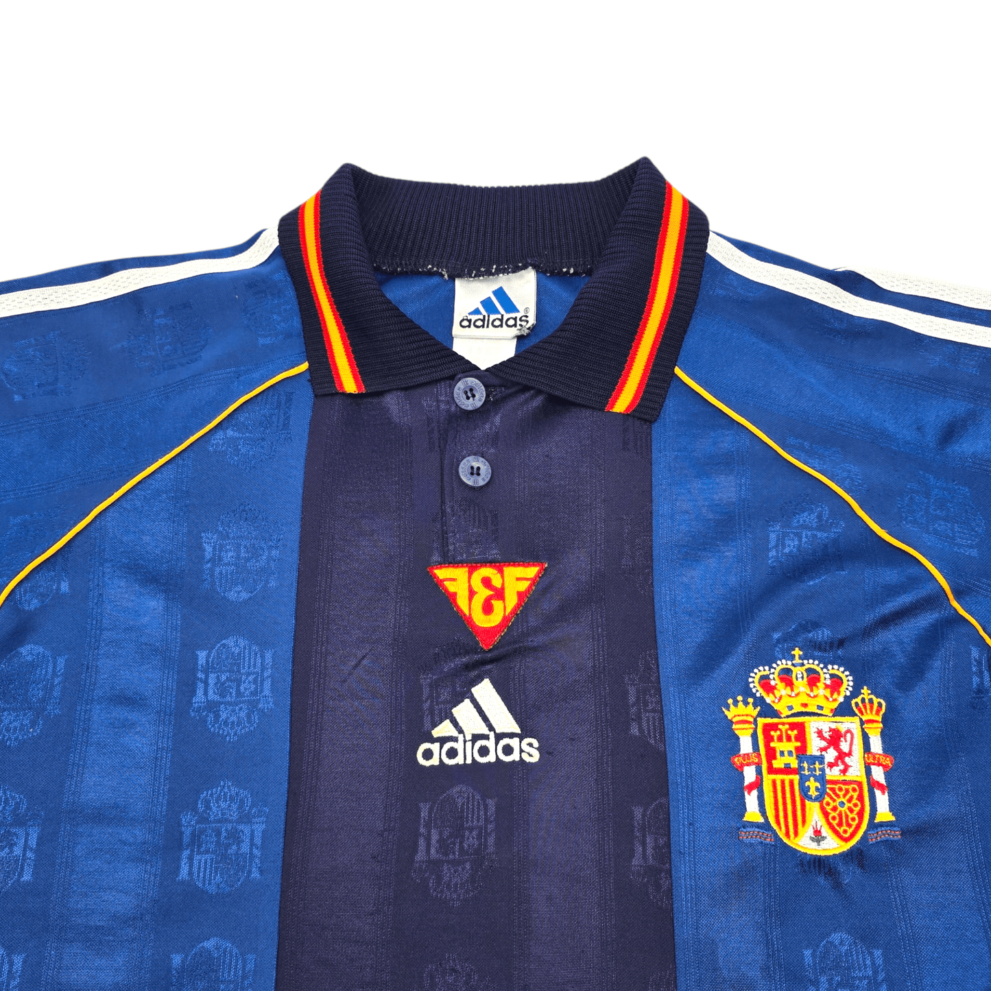 1999/00 Spain Away Football Shirt (L) Adidas