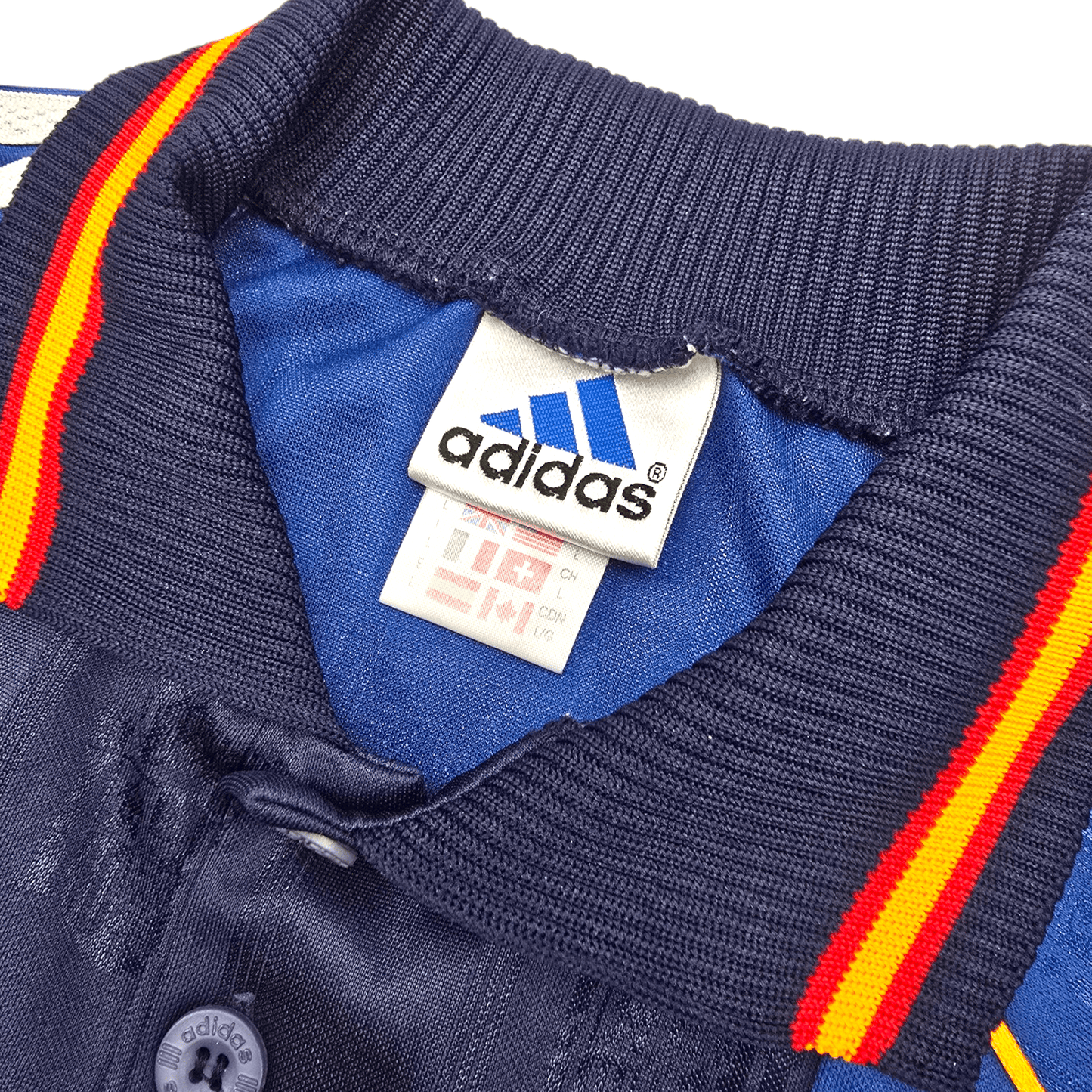 1999/00 Spain Away Football Shirt (L) Adidas