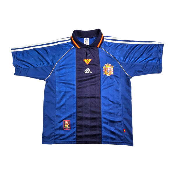 1999/00 Spain Away Football Shirt (M) Adidas