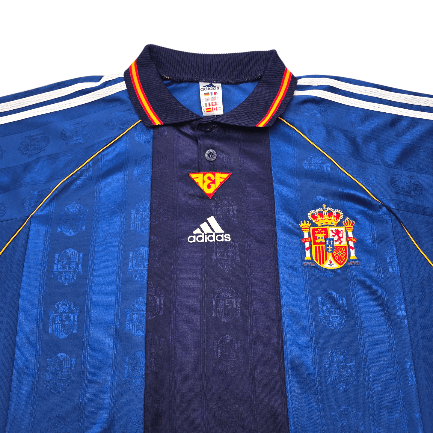 1999/00 Spain Away Football Shirt (XL) Adidas