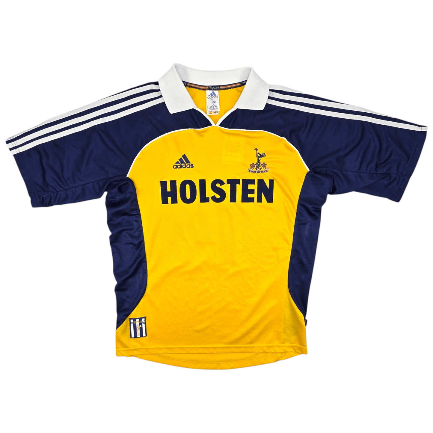 1999/00 Tottenham Hotspur Away Football Shirt (M) Adidas #14 Ginola