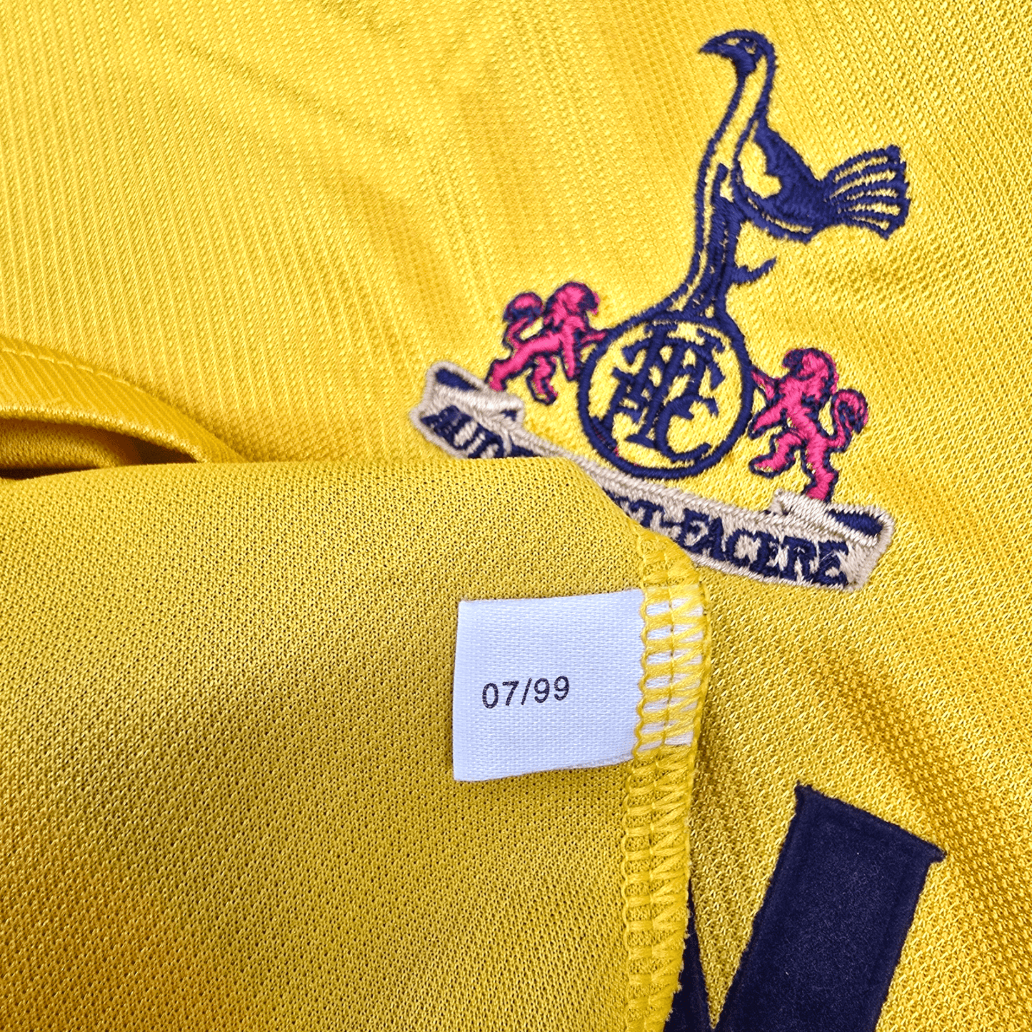 1999/00 Tottenham Hotspur Away Football Shirt (M) Adidas #14 Ginola