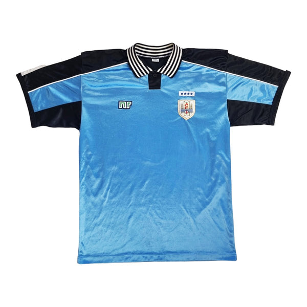 1999/00 Uruguay Home Football Shirt (L) Ennerre