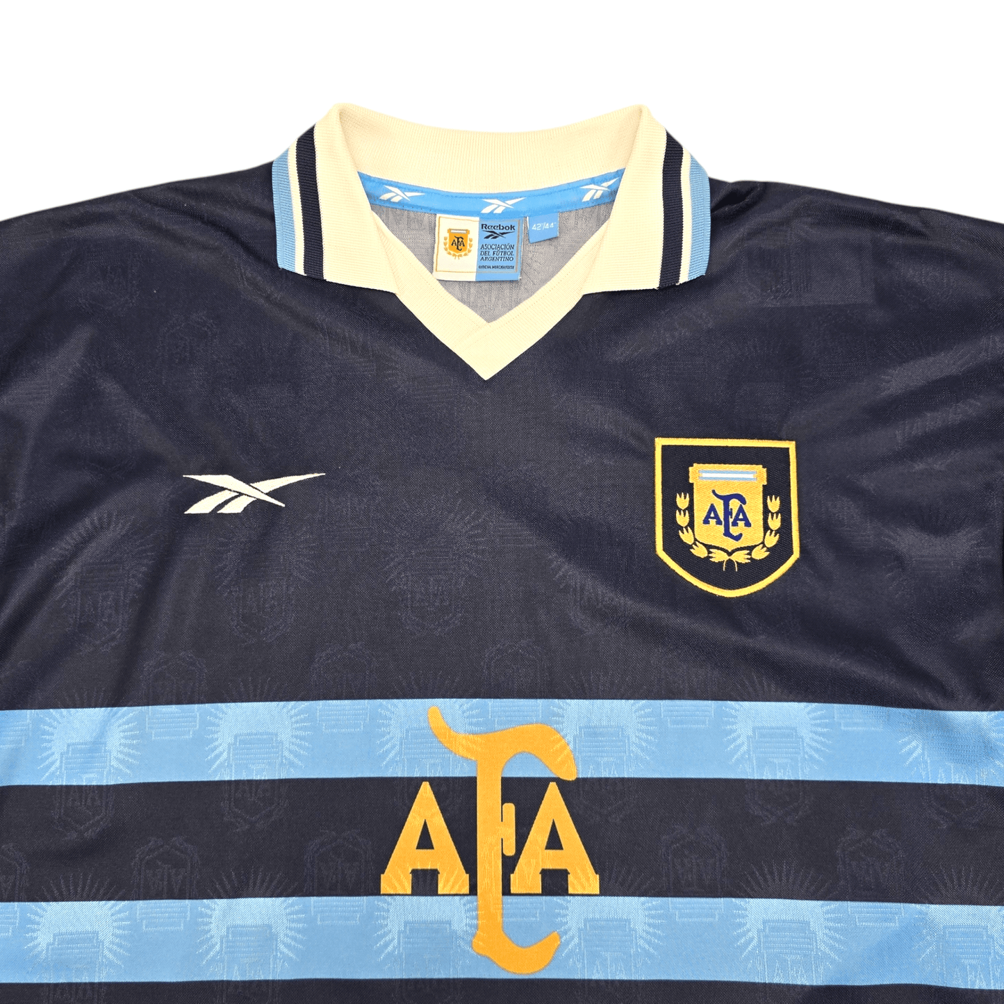 1999/01 Argentina Away Football Shirt (XL) Reebok