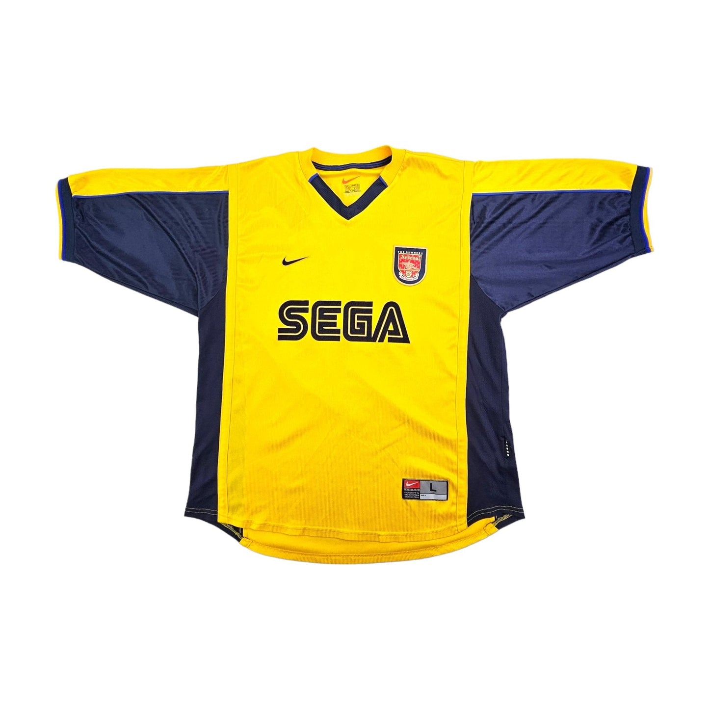 1999/01 Arsenal Away Football Shirt (L) Nike #14 Henry