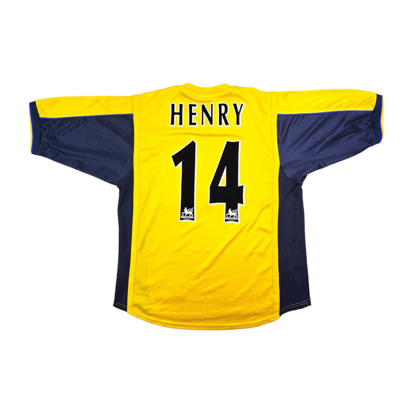 1999/01 Arsenal Away Football Shirt (L) Nike #14 Henry