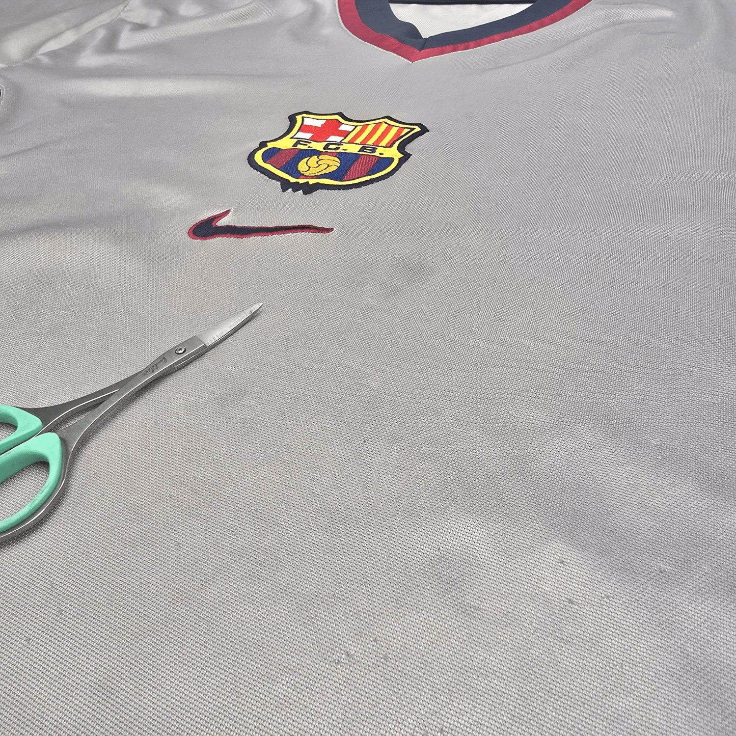 1999/01 Barcelona Away Football Shirt (XL) Nike